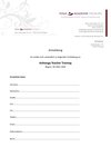 Anmeldeformular Ashtanga Teacher Training 2026