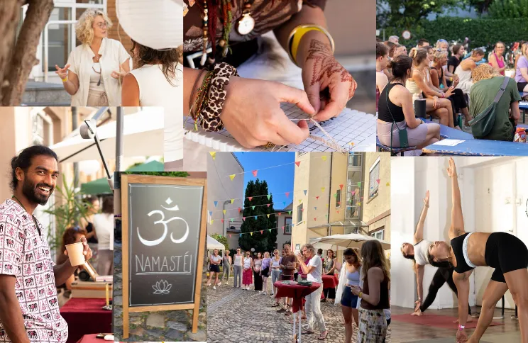 Collage Yogafestival